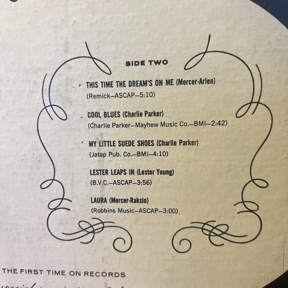 Charlie Parker “Bird Is Free” LP/Parker Records (NM) 1961 Jazz - Picture 4 of 10